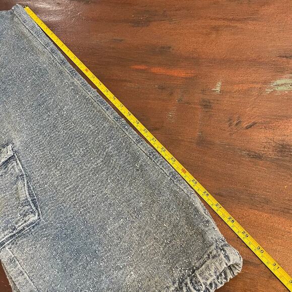 Forever 21 Women's Y2K Style Denim Cargo Pants NWT Size 27 - Picture 8 of 9
